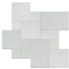 Crema Winter marble french pattern sanblasted pavers New