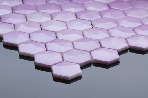 EA 012 - Glass Hexagon Mosaics