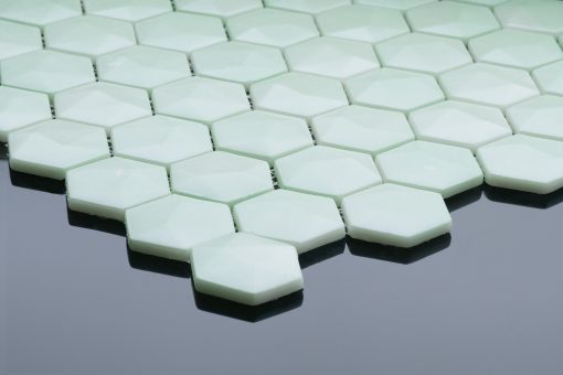 EA 014 - Glass Hexagon Mosaics