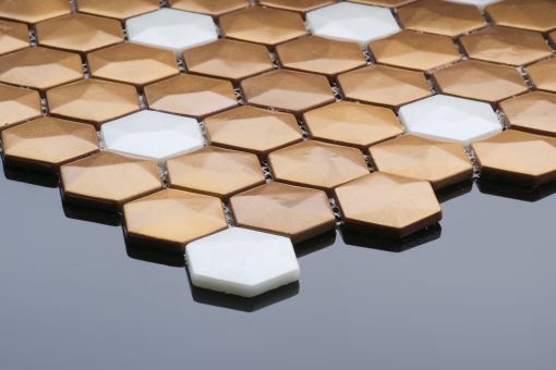 EA 101 - Glass Hexagon Mosaics