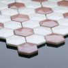 EA 106 - Glass Hexagon Mosaics