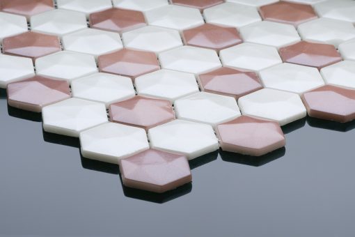 EA 106 - Glass Hexagon Mosaics
