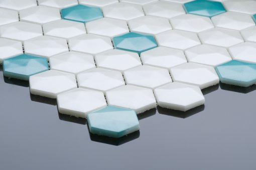 EA 112 - Glass Hexagon Mosaics