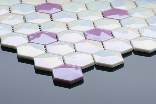 EAP 105 - Glass Hexagon 3D Mosaics