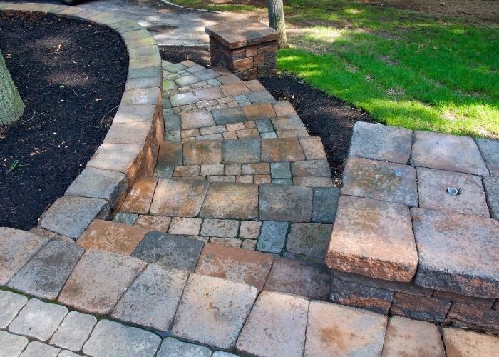 Add 1 inch Natural Stone Pavers Around Your Pool Elegance