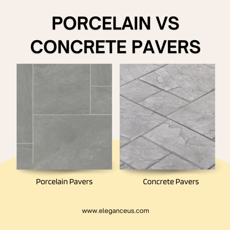 Elegance by NT Trading's metal porcelain paver, ideal for modern landscaping in Hawthorne, NJ, and service areas.