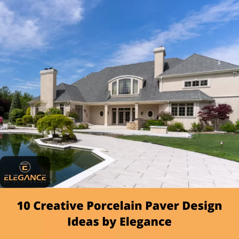 10 porcelain paver design ideas blog post cover image